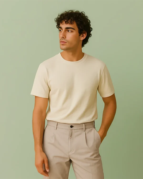 Relaxed Fit Linen T-Shirt